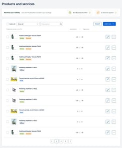 Screenshots Produkte und Services_DE